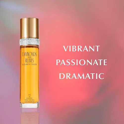 Miniatura 3 de Elizabeth Taylor Perfume para mujer, Diamonds and Rubies, Eau De Toilette EDT en aerosol, 3.3 Fl Oz/ 100 ml