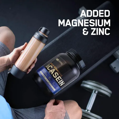 Miniatura 7 de Optimum Nutrition Caseína en polvo, mantequilla de maní y chocolate, 4 libras
