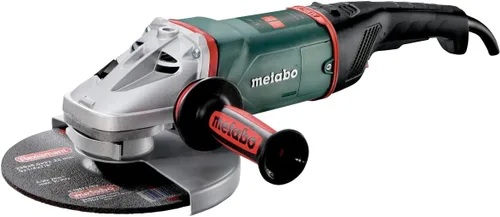 Metabo - Amoladora de 9 ángulos, 6,600 RPM, gatillo de bloqueo de 15.0 amperios, amoladoras angulares de rendimiento, W24-230 MVT, 606467420, verde