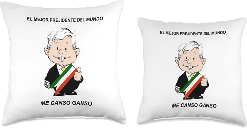 Miniatura 3 de AMLO el mejor presidente del mundo - Almohada