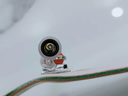 Miniatura 4 de LEEFAI Ruedas de diapasón incrustadas a mano, capa de aleación – Ruedas de patineta de dedo caliente – Ruedas de rodamientos ultra giratorios