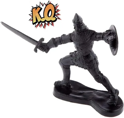 Miniatura 7 de 60 piezas figuras de soldados medievales modelo de soldados del ejército romano antiguo estatuas soldados de la edad media infantería arquero