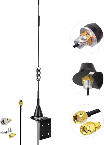 Miniatura 7 de Bingfu Antena de Abridor de Portón para GTO Mighty Mule MM371W MM372W MM571W MM572W MMS100 LiftMaster Ghost Controls Multicode Abridor Automático