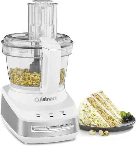 Miniatura 2 de Cuisinart Procesador de alimentos multifuncional FP-110 Core Custom de 10 tazas, blanco e inoxidable