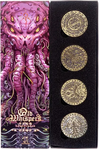 Miniatura 6 de Cthulhu - Juego de misterio de pulpo, fantasía mítica, cartas de tarot, cartas coleccionables de adivinación, barajas para fiesta mágica, tarjetas