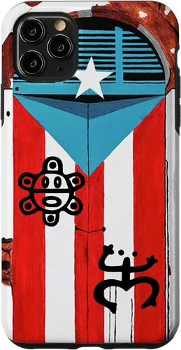 Miniatura 13 de Funda con diseño de bandera de Puerto Rico Coqui Sun Taíno, Boricua Pride Cover Case para iPhone 17