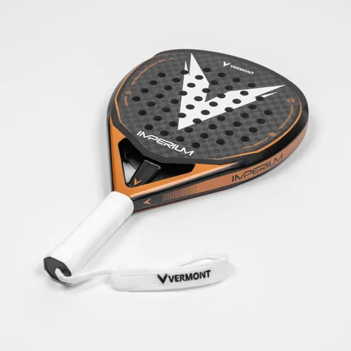 Miniatura 4 de VERMONT Imperium - Raqueta de pádel profesional de carbono completo con textura Spin Max 3D Face - Ligera - Núcleo EVA 22°