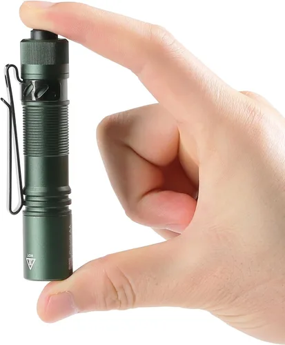 Miniatura 9 de ACEBEAM Pokelit AA linterna recargable mini con clip, linterna de bolsillo EDC de 550 lúmenes altos, linterna pequeña súper brillante, linterna LED