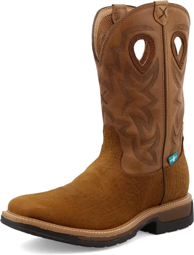 Miniatura 128 de Twisted X Botas Tech X para hombre de 12 pulgadas, botas occidentales casuales para hombre