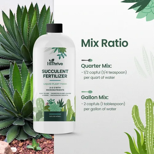 Miniatura 8 de Fertilizante para suculentas de 16 onzas, hace que 32 galones de alimento para plantas suculentas vivas, fertilizante líquido para suculentas