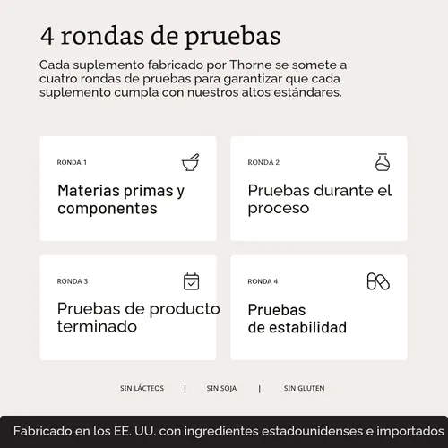 Miniatura 7 de THORNE - Electrolitos Diarios - Mezcla de Bebida en Polvo de Electrolitos Sin Azúcar y Baja en Calorías - Sabores Derivados de Fuentes Naturales