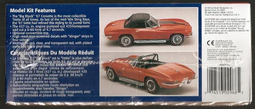Miniatura 2 de 852968 1/25 67 Corvette 427 Roadster por Revell