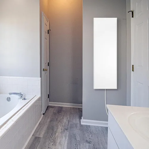 Miniatura 9 de Calentador infrarrojo montado en la pared de 12 x 35 pulgadas, calentadores eléctricos de ahorro de energía para uso en interiores de hasta 42 pies