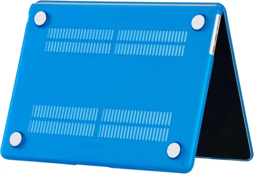 Miniatura 4 de Se7enline Funda compatible con MacBook Air de 15 pulgadas M4 M3 M2 2022-2025 A2941/A3114/A3241, funda rígida para laptop Mac Air 15.3, funda Azul