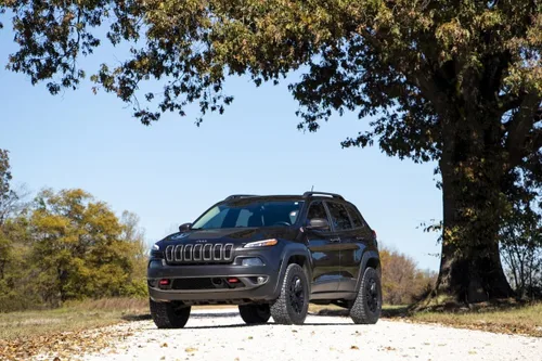 Miniatura 6 de Rough Country, kit de elevación de nivelación de 2 pulgadas para Jeep Cherokee KL 2014-2022 - 60400