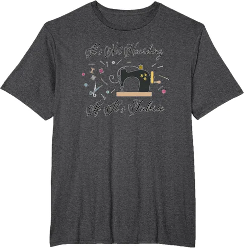 Miniatura 25 de It's Not Hoarding If Its - Camiseta de costura para acolchado, Blanco, S