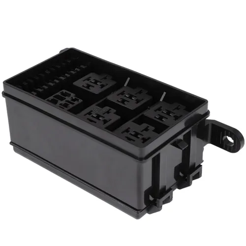 Miniatura 3 de SCITOO Uso para RV barco lancha rápida de 6 vías con cuchilla ATO/ATC/ATS Caja de fusibles Autocaravana