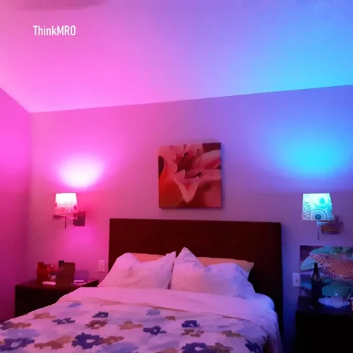 Miniatura 5 de Bombillas LED que cambian de color con mando a distancia RGBW de 10 W (equivalente a 85 W), A19 E26/27, lámpara de repuesto, blanco cálido, función