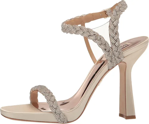 Miniatura 8 de Badgley Mischka Sandalia de tacón de hinojo para mujer
