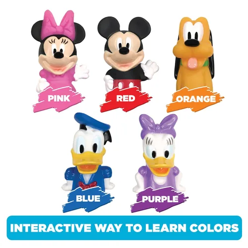 Miniatura 7 de Disney Mickey Mouse & Friends - Juego de marionetas de dedo de 10 piezas, recuerdos de fiesta, juego educativo, juguetes de baño y piscina
