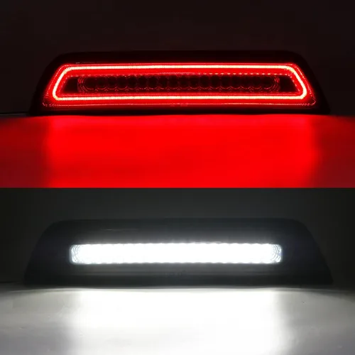 Miniatura 4 de R&F Auto Luz de freno LED estroboscópica de tercera con lente ahumada de repuesto para Tacoma 2016-2023 Limited SR SR5 TRD Off-Road TRD Pro