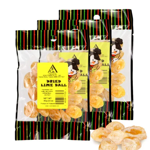 Miniatura 11 de Limón entero seco preservado – Aperitivos de cáscara de fruta deshidratada, rebanadas de semillas de limón entero, Li Hing Mui preservado