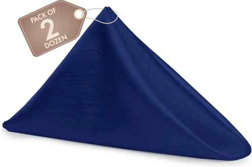 Miniatura 68 de Ultimate Textile -1 docena de servilletas reversibles Shantung Satin - Majestic - Servilletas de tela Majestic de 17 x 17 pulgadas, color marrón