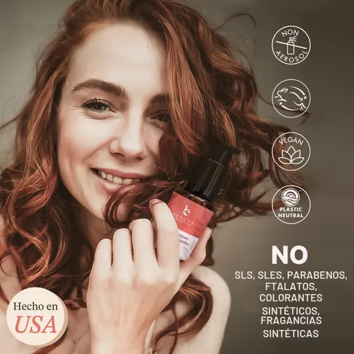 Miniatura 8 de Beauty by Earth Polvo de Champú Seco Sin Aerosol - Voluminizante, No Tóxico con Biotina, Ingredientes Naturales Absorbentes de Aceite, Fabricado
