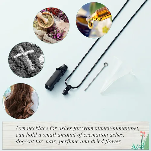 Miniatura 6 de Imrsanl Collar de urna para cenizas para hombres adultos de acero inoxidable con diseño de camión de 18 ruedas, joyería de cremación, colgante