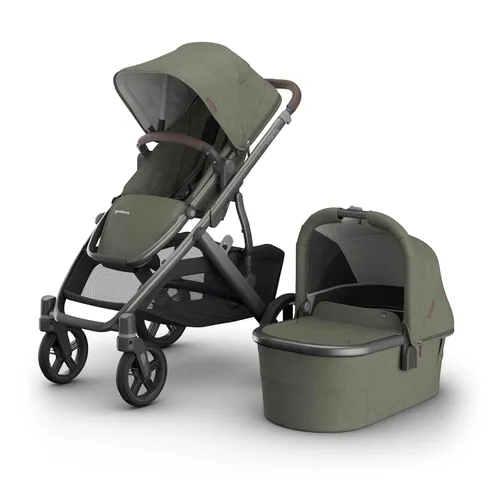 Miniatura 12 de UPPAbaby Vista V3 Cochecito convertible individual a doble para bebé y niño, más de 30 configuraciones, compatible con asiento de automóvil, Owen