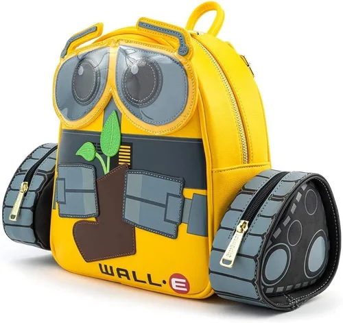 Miniatura 4 de Loungefly Women's Pixar WALL-E Plant Boot Mini Backpack (Standard, Yellow)