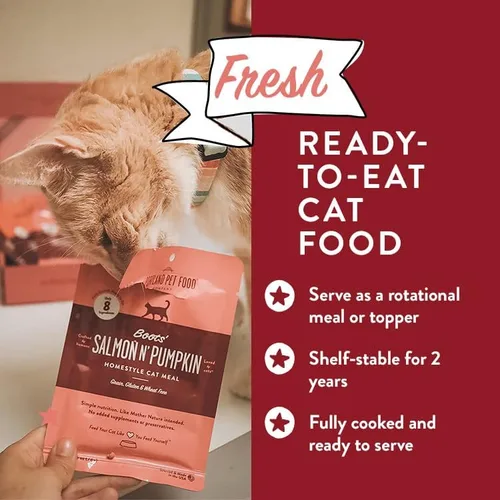 Miniatura 7 de Portland Pet Food Company - Paquete variado de variedad mixta de grado humano, bolsa de comida húmeda y suave para gatos, mezcladora y comida