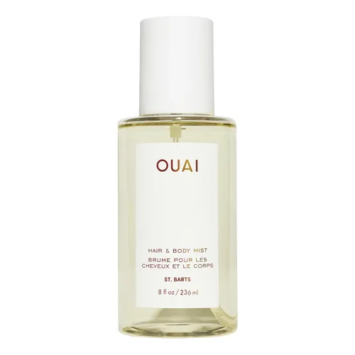 OUAI St. Barts - Bruma para el cabello y el cuerpo - Perfume tropical con fragancia de cabello y spray corporal - Notas de pitaya, flor de naranjo,