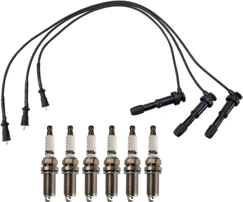Miniatura 39 de Kit de bujías de chispa TRQ 5 piezas de bujías de iridio Compatible con Acura Integra 1992-2001 1999-2000 Honda Civic 1994-1995 Civic del Sol