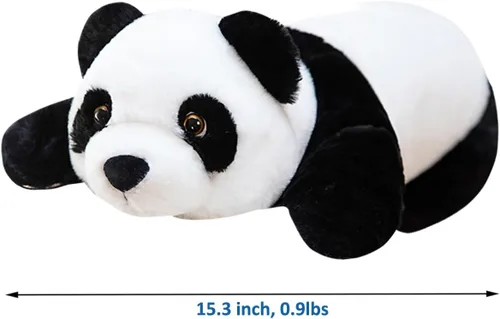 Miniatura 7 de Doireum Animales de Peluche con Peso de Panda, Animal de Peluche de Panda Lindo Animales de Peluche con Peso Almohada de Abrazo Juguete para Niños