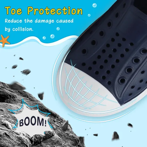 Miniatura 2 de ziitop Zapatos de agua para niños y niñas, sandalias de bebé, zapatos deportivos para playa, jardín, natación, antideslizantes, transpirables