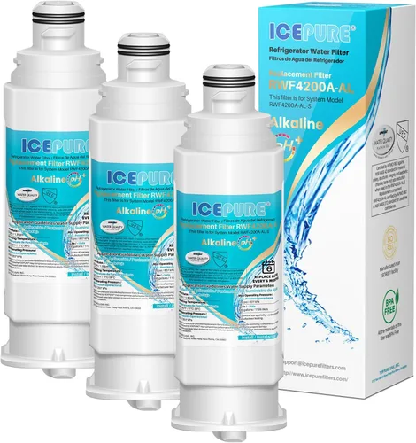 Miniatura 10 de ICEPURE PLUS NSF53 DA97-17376B Reemplazo para HAF-QIN/EXP, HAF-QIN, DA97-08006C, RF23M8070SG, RF23M8070SR, RF23M8090SG, RF23M8090SR, AQF-DA97-17376B