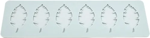 Miniatura 9 de Moldes de silicona para fondant, hojas tropicales, tapete de silicona para impresión de goma de mascar, molde de prensa para pasteles, chocolate