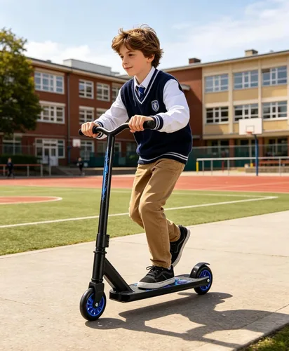 Miniatura 3 de Patinete profesional para niños de 8 años en adelante, patinete completo de trucos para ciclistas intermedios, principiantes, avanzados