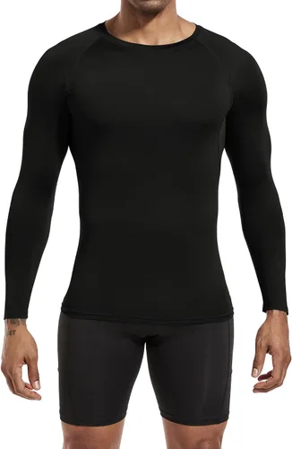 Miniatura 2 de Camisetas deportivas de manga larga para hombre (paquete de 3 o 5)
