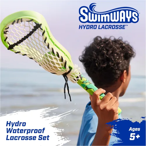 Miniatura 2 de SwimWays Hydro Lacrosse, juego de lacrosse impermeable, juegos al aire libre para adultos y niños, equipo deportivo, juegos de fiesta en la piscina