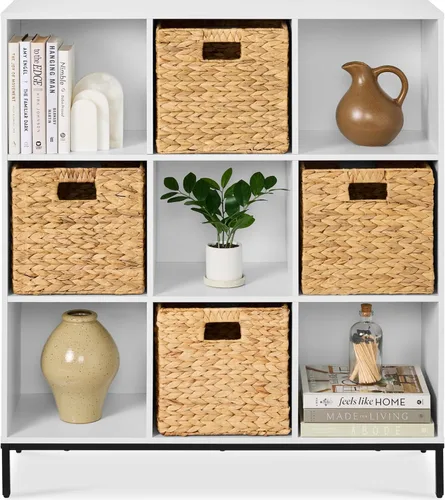 Miniatura 12 de Best Choice Products Estantería para niños con 6 cubos, organizador de almacenamiento, estante de 11 pulgadas, estantería, almacenamiento para Salvia