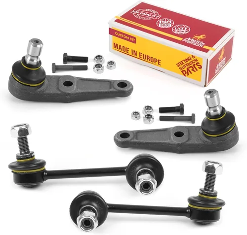 Miniatura 257 de Metrix Premium Chassis Parts - Juego de 4 piezas de articulación de rótula superior y barra estabilizadora delantera para Ford Ranger RWD 1998-2011