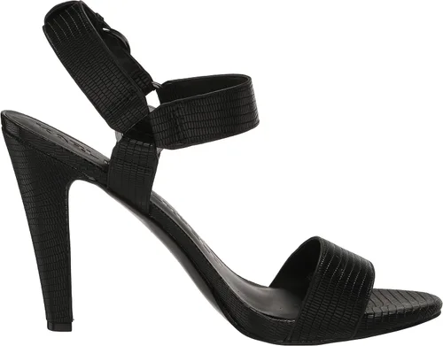 Miniatura 6 de Karl Lagerfeld Paris Sandalias de cuero Cieone con punta abierta para mujer