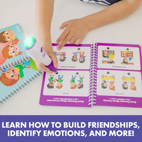 Miniatura 3 de Educational Insights - Hot Dots Sentimientos y Amistades: Cuadernos de aprendizaje socioemocional, regalo para niños de 3 años en adelante