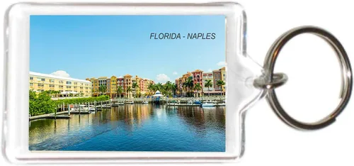 Miniatura 5 de Florida USA United States Acrílico Llaveros Llaveros Titulares - 6 3-Multi