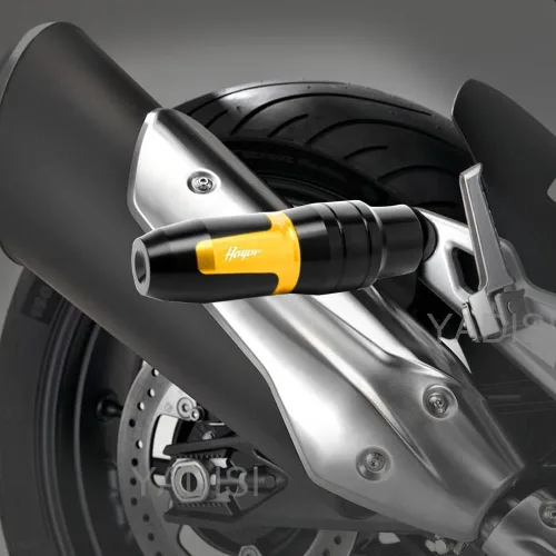 Miniatura 3 de Para SUZUKI HAYABUSA GSX1300R GSXR1300 motocicleta CNC marco aluminio Crash Pad Escape Slider Crash Protector deslizante con logotipo
