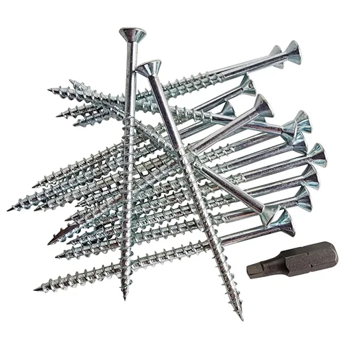 Miniatura 8 de Kit de tornillos de puerta reforzados para placas de impacto, placas de cerrojo y bisagras. Tornillos de 3 pulgadas y broca de destornillador, hace
