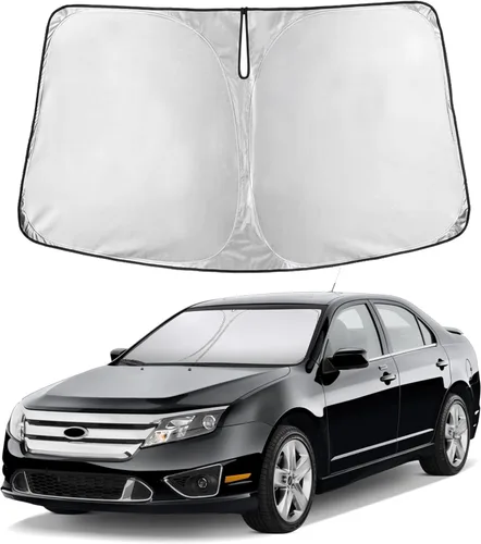 Miniatura 128 de EcoNour Parasol para parabrisas compatible con Hyundai Tucson 2016-2019 2020 2021, visera solar para parabrisas delantero y ventana, bloqueador
