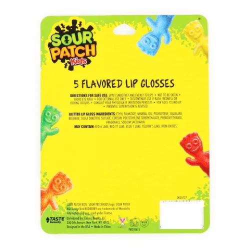Miniatura 2 de Taste Beauty Sour Patch Kids - Brillo labial saborizado (5 piezas)